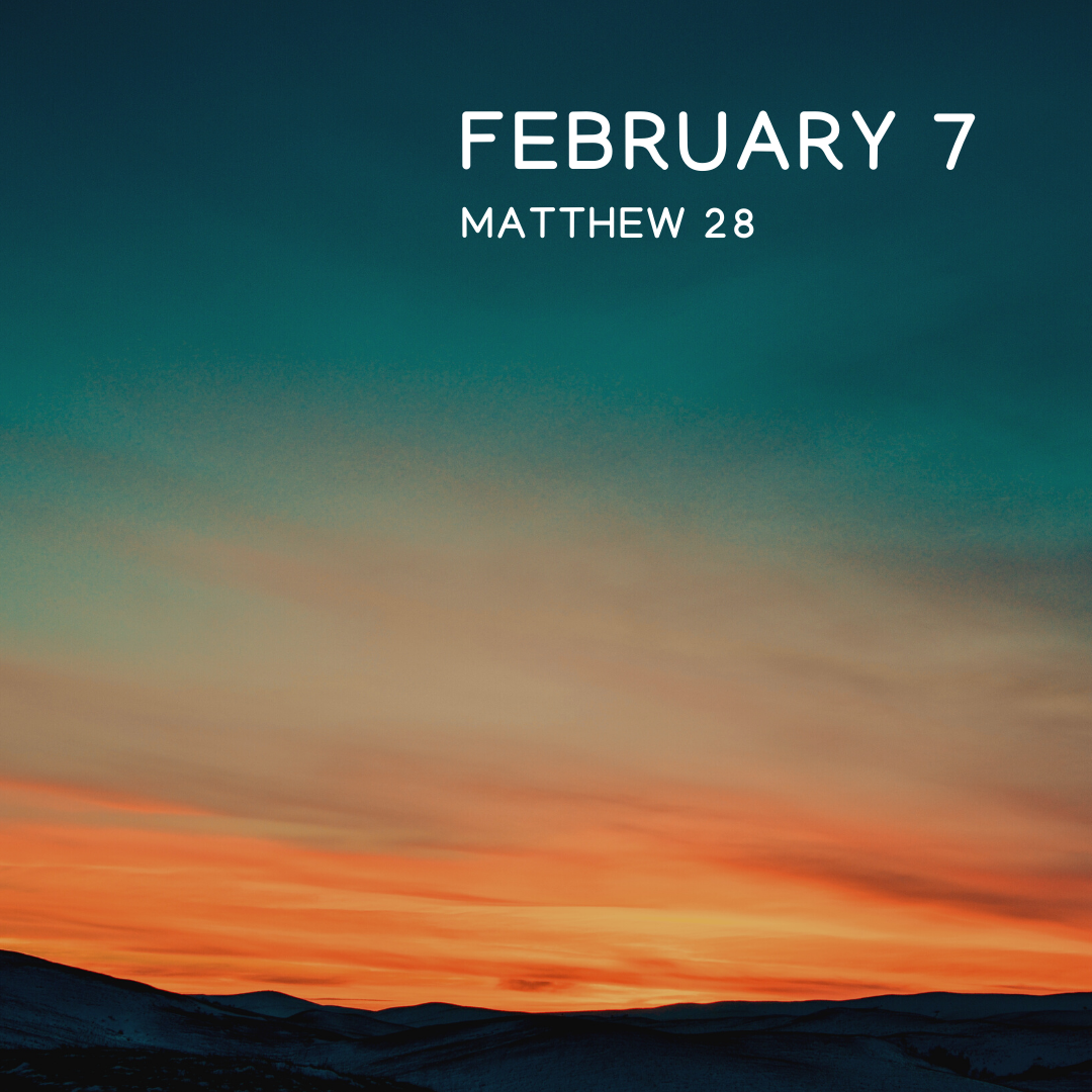 February 7: Matthew 28
