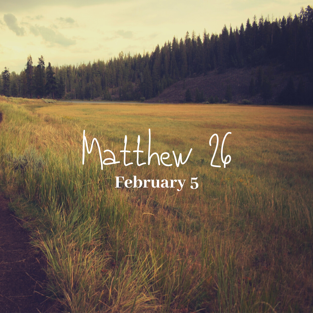 February 5: Matthew 26