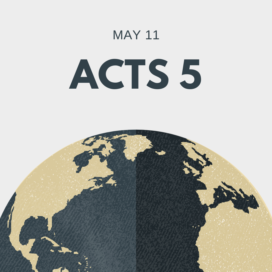 May 11: Acts 5