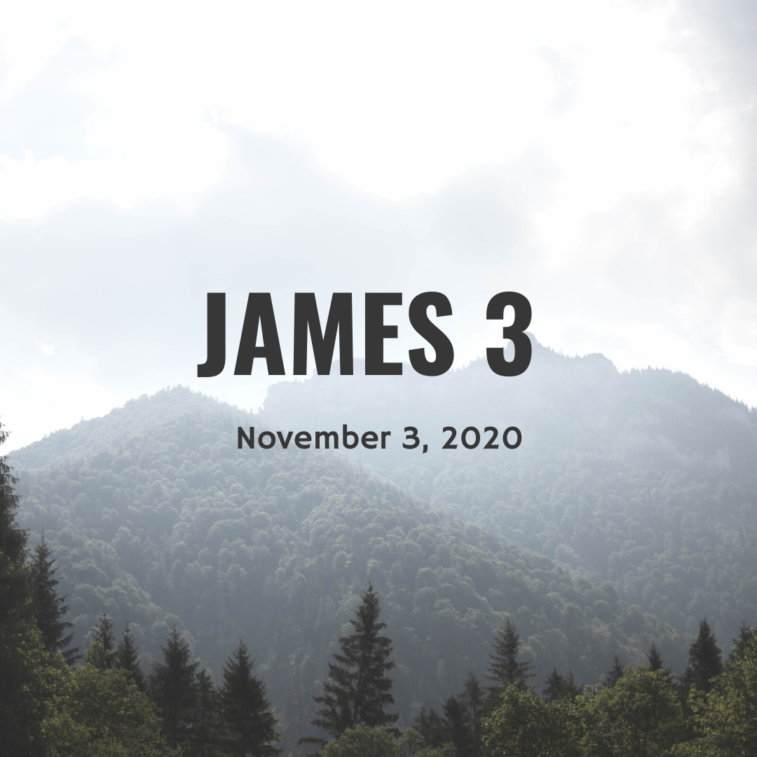 November 3: James 3