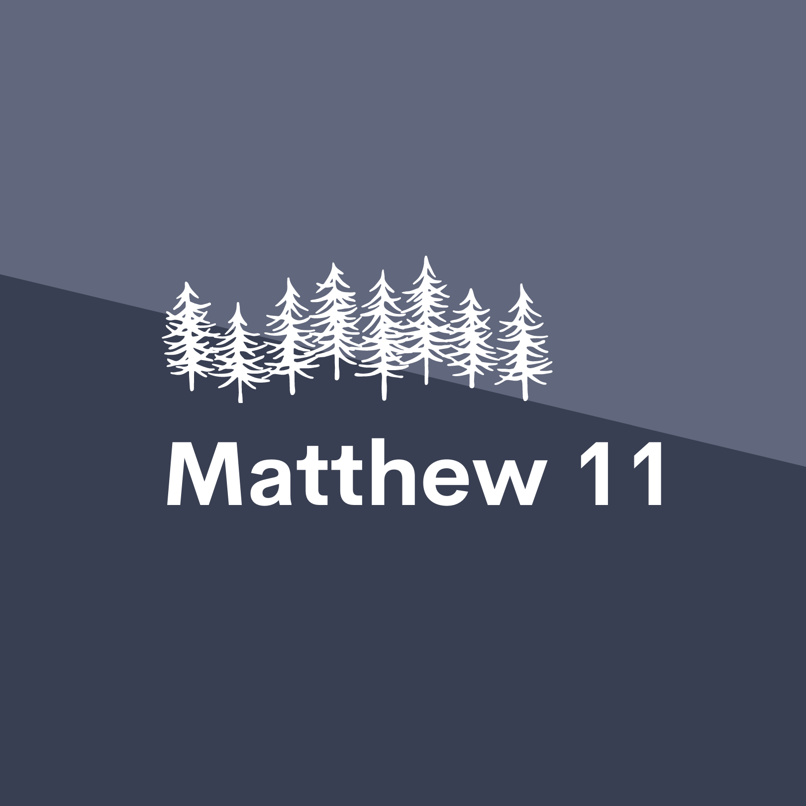Jan 18: Matthew 11
