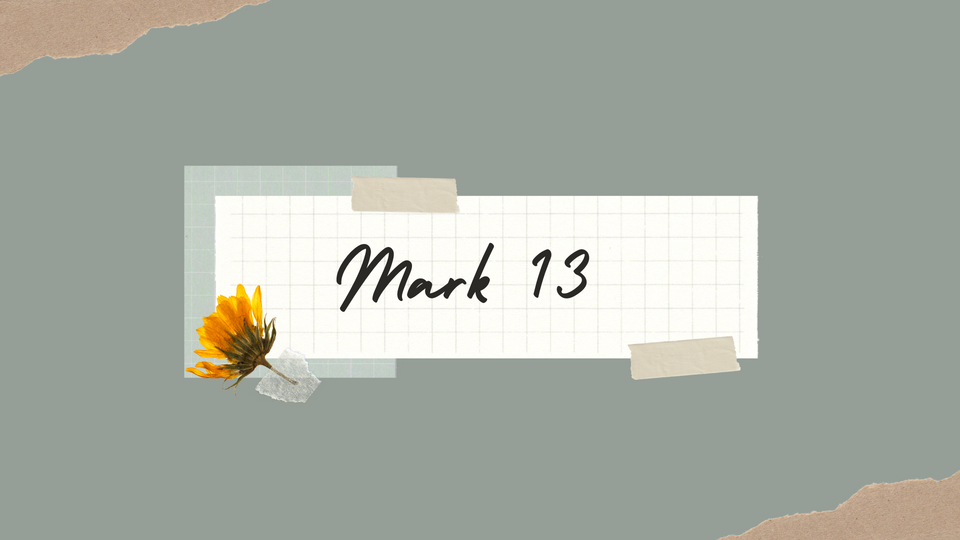 Mar 1: Mark 13